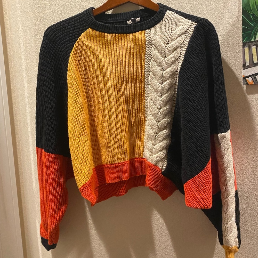 Urban Outfitters Color Block Sweater